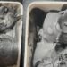 “Na cement flavor” – Reactions as lady shows off the ‘charcoal lychee’ Ice cream she’s consuming