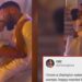 Social Media Abuzz Over Video Of Newlyweds Sharing A Steamy Kiss At Their Wedding Goes Viral (WATCH)