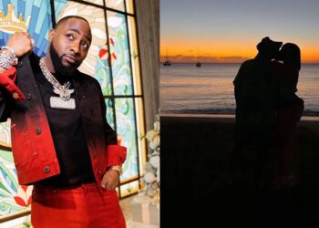 Davido unbothered as he shares loved-up photos with Chioma following Teebillz rants
