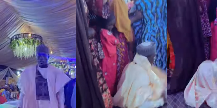 “Normal people no plenty again” – Netizens react to video of man dancing aggressively at a party