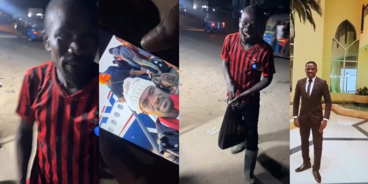 “What went wrong” – Nigerian man who relocated to Dubai spotted in Nigerian looking mental.ly ill (VIDEO)