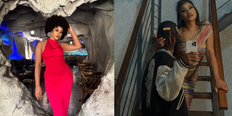 “No be Pocolee be that?” – Reactions as BBNaija’s Phyna spark dating rumors with mystery man