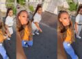“You look like sisters” – Internet users gush over cute video of Danielle Edochie and her mom as they step out together (VIDEO)