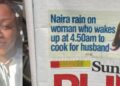 “This is an irresponsible front page headline” – Activist, Moe Odele confronts newspaper house over celebrated woman’s story cooking for her husband at 4:50am