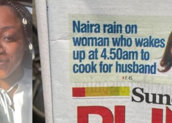 “This is an irresponsible front page headline” – Activist, Moe Odele confronts newspaper house over celebrated woman’s story cooking for her husband at 4:50am