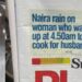 “This is an irresponsible front page headline” – Activist, Moe Odele confronts newspaper house over celebrated woman’s story cooking for her husband at 4:50am