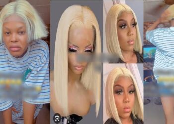 “Same Joe, minor differences” – Lady receives humorous reactions from internet users after showing off what she ordered from a hair vendor and what she got (VIDEO)