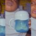 “Dr*nk baby” – Little girl’s facial reaction after getting overfed on milk goes viral (VIDEO)