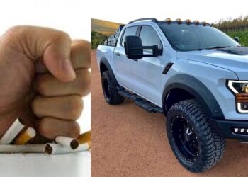 Nigerian Man who stopped sm0king 3 years ago, purchase a new car with the money he saved