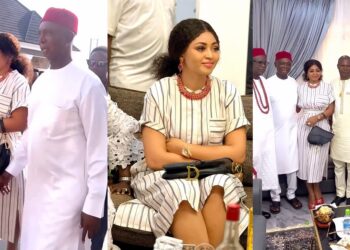 “Home training dey always smell around you” – Nigerians praise Regina Daniels for being decently dressed and well-mannered when in public spaces (VIDEO)