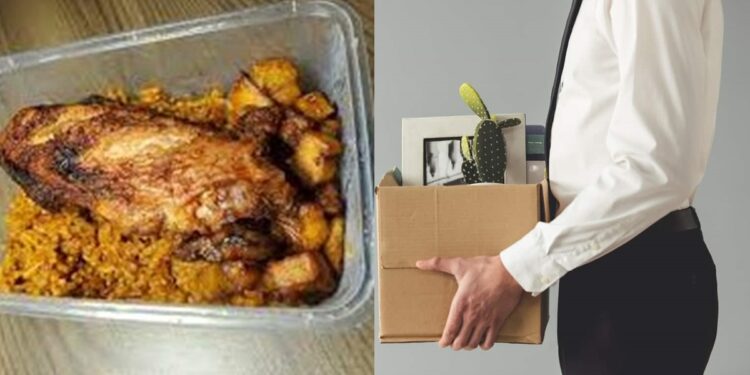 Man loses his job after he refused to let his manager eat his food
