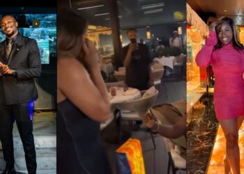 BBNaija star, Sir Dee proposes to his woman