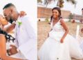 Adekunle Gold and Simi celebrate