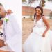 Adekunle Gold and Simi celebrate