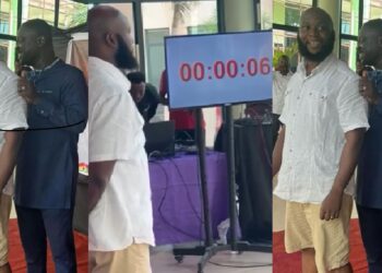 Ghanaian Man’s “Stand-a-thon” Guinness World Record Attempt Ends Prematurely (WATCH)