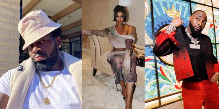 “This is the third time he’s bull!ed her” – Teebillz makes allegations against Davido
