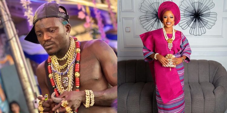 “Na money dey make woman fine no be say I love you” – Singer, Portable says as he writes a tribute to his third wife on her birthday