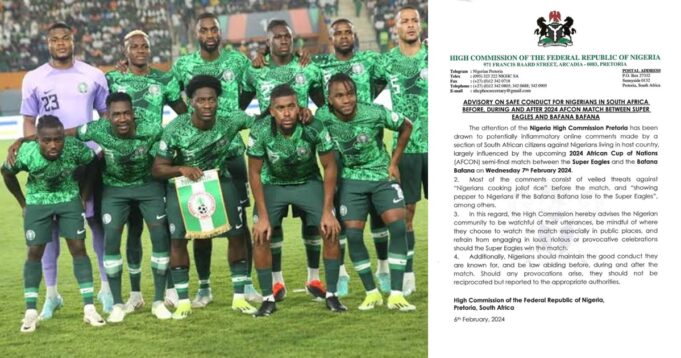 Nigerian High Commission warns