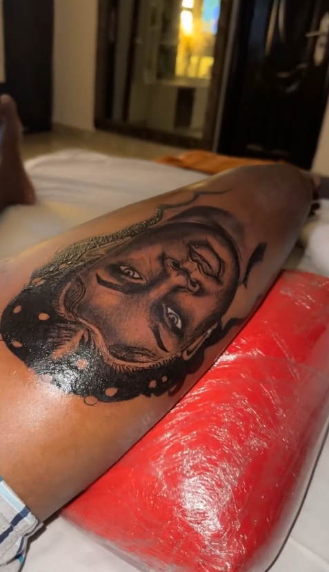 Nigerian man tattoos 