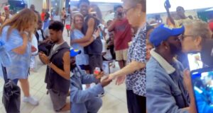 Nigerian men propose