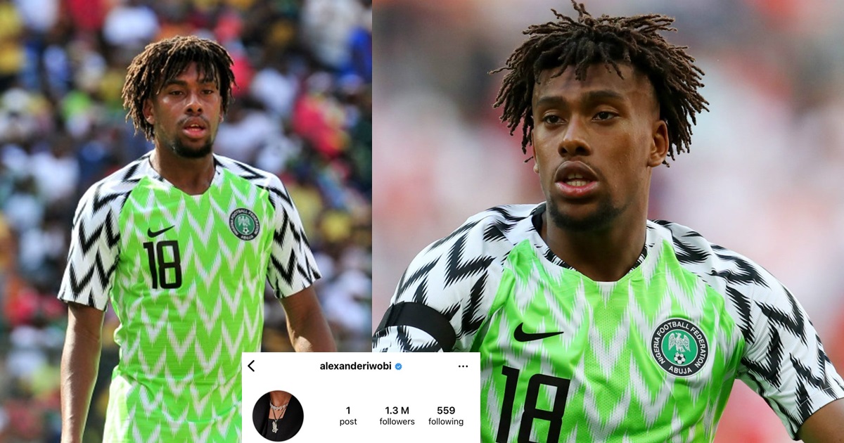 Alex Iwobi deletes