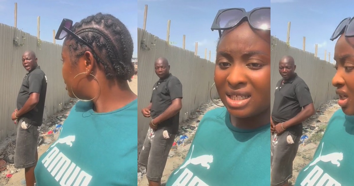 “This is very distûrbing and irritæting” – Viral Video of a lady recording a man easing himself (WATCH)