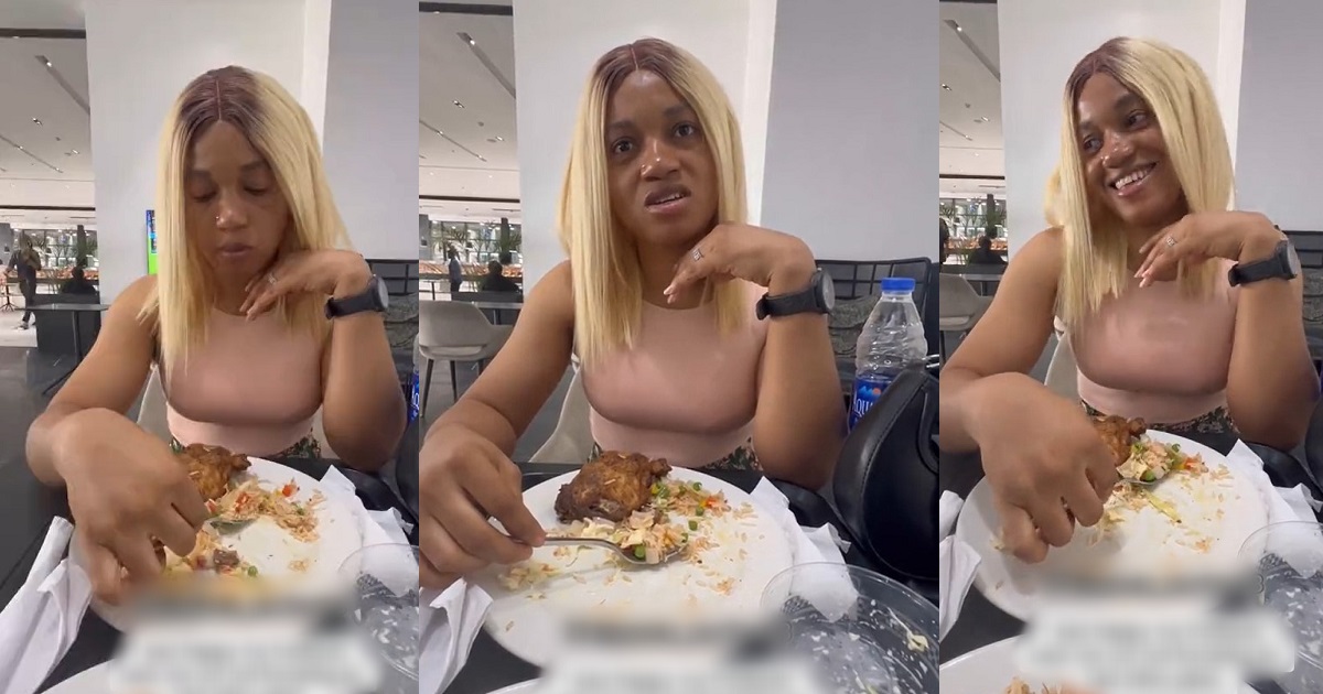 “When you’re done come upstairs” – Lady in shock as her husband asked her to report to his hotel room after taking her to a hotel’s restaurant to eat