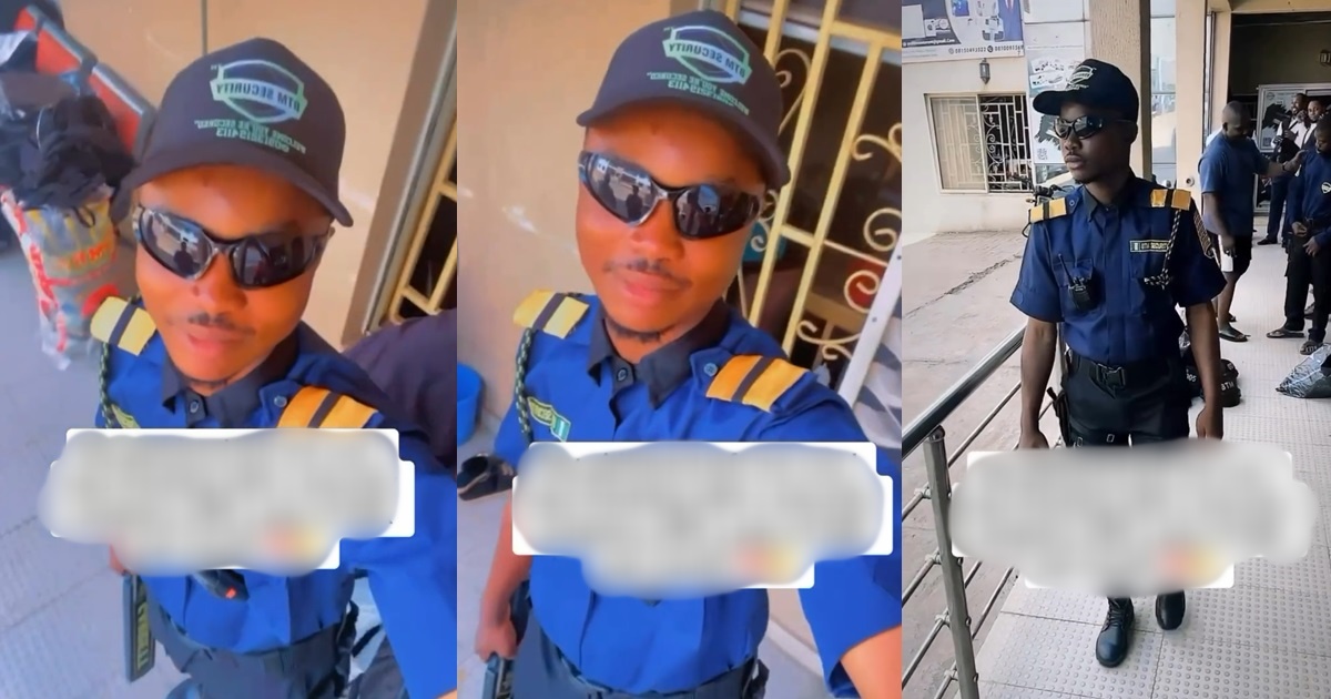 “My girlfriend left me cos I was working with a security company with a pay of 60k per month” – Young man reveals