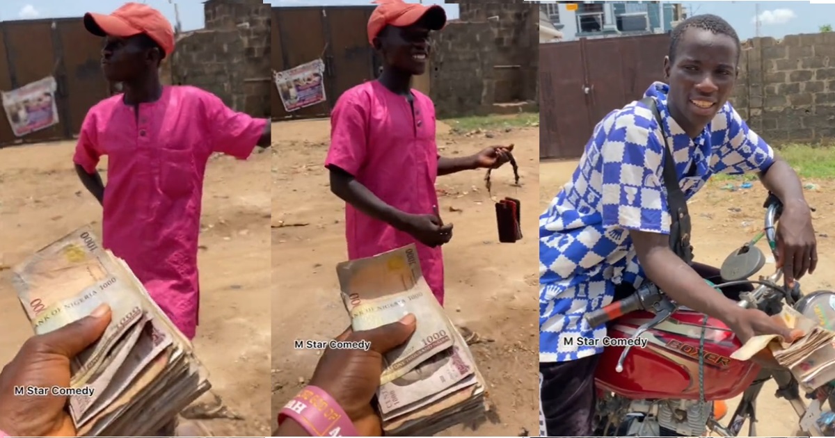 “Northerners and integrity are 5 and 6″— Netizens react to video of northern men refusing free money from skit maker