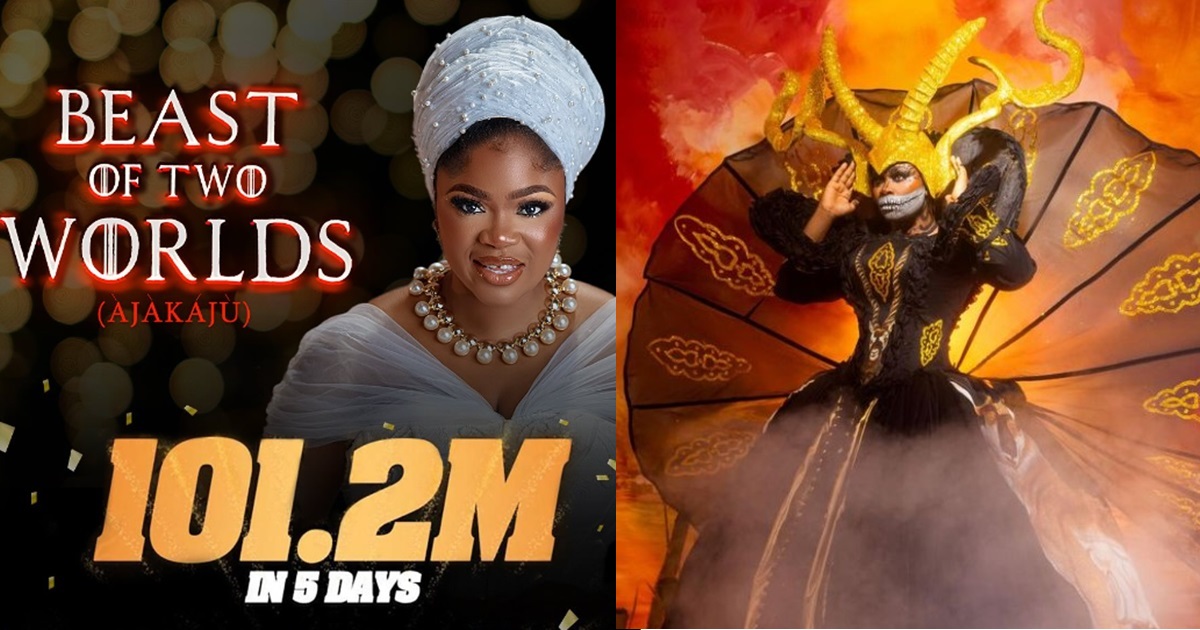 “Your Bobrisky stunt worked o”— Netizens react as Eniola Ajao’s movie hits 101.2million in 5days