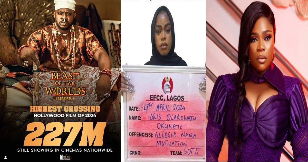“Na because of this, sisterhood go prison” – Netizens sl@ms Eniola Ajao as she celebrates her movie massive success