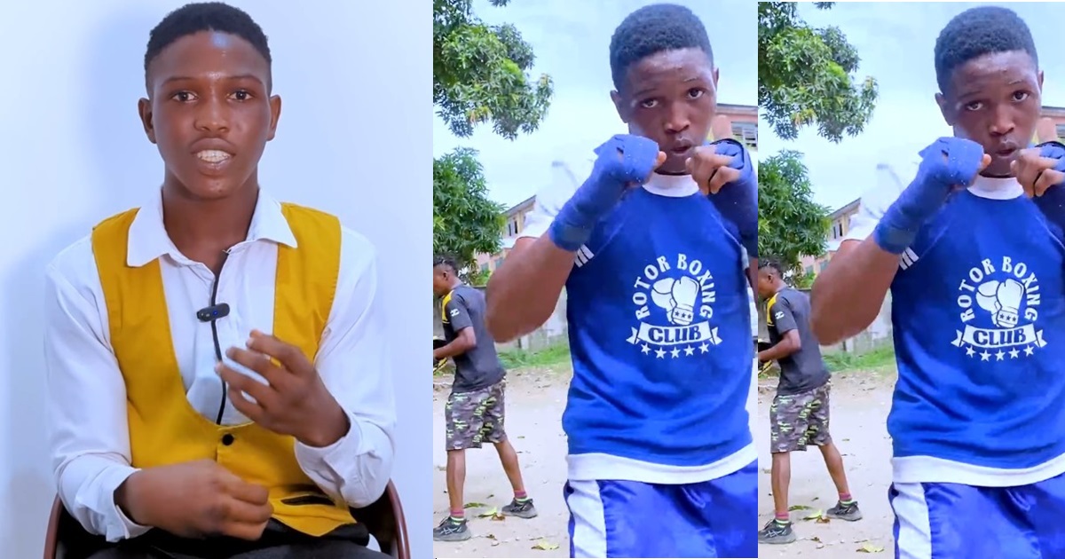 “All my opponents are not in my level, they are weak and know nothing about boxing” – 16 years old boxer brags as he challenges older counterparts on May 1st show