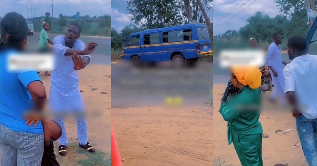 Outrageous moment passengers refused a suspected dr¥nk driver from conveying them to their destination after an accident almost occurred (VIDEO)