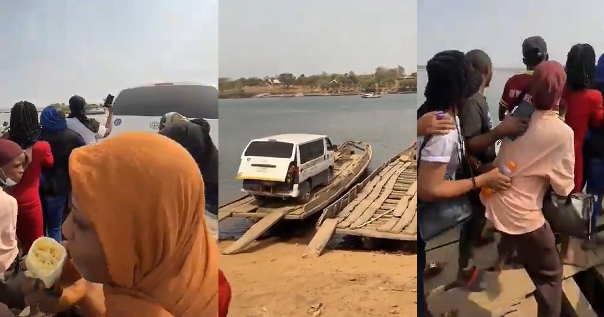 “This doesn’t make sense” – Reaction as NYSC corp members posted to Taraba are seen being transported on wooden boats without life jackets (VIDEO)