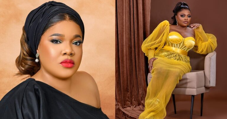 Toyin Abraham reveals cause of her rivalry with Funke Akindele for the first time ever as she calls for truce