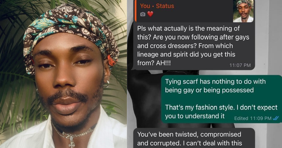 Nigerian man calls