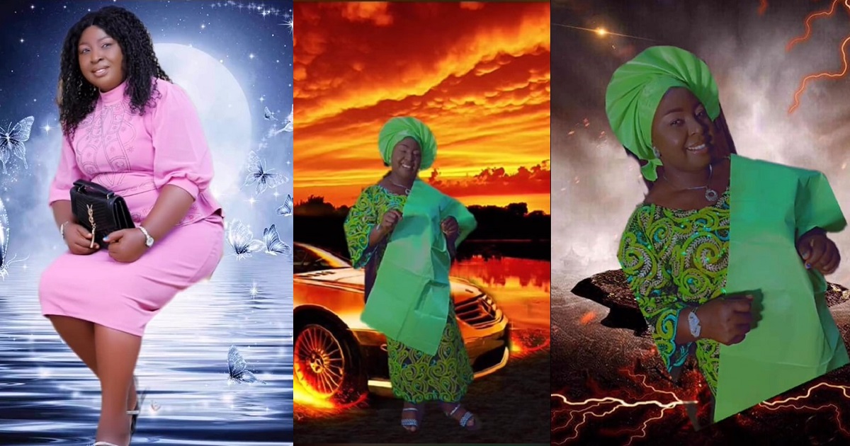 “They put her in a chariot of fire” – Reaction as lady shows off the result of the 10k photoshoot session her mother paid for in Ekiti (VIDEO)