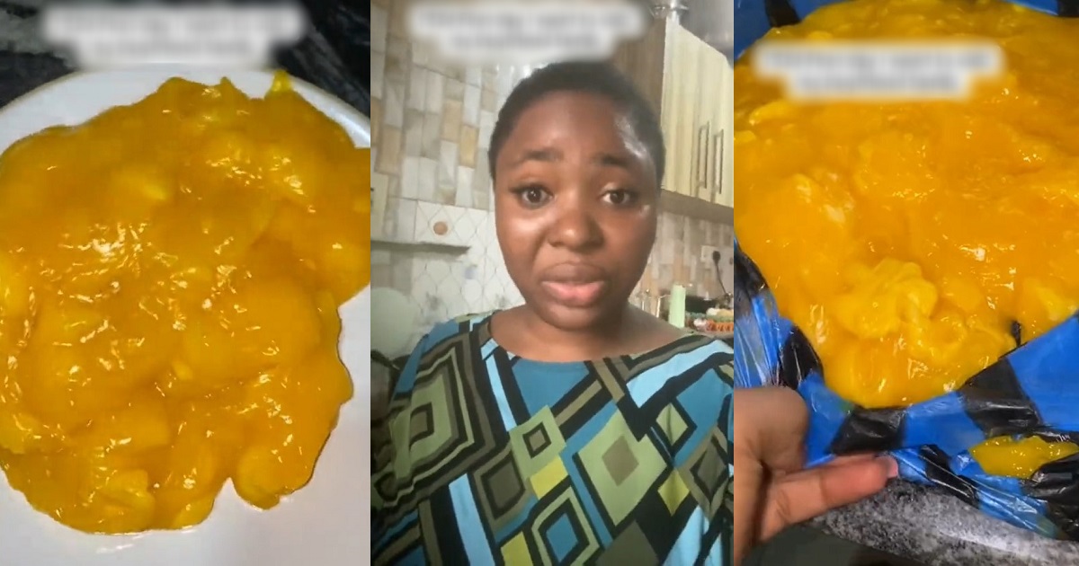 Lady shows off the smooth starch meal she made at her boyfriend’s family house (VIDEO)