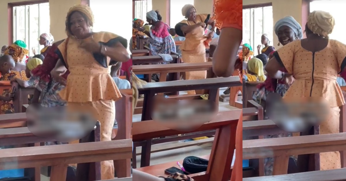 “Mama just want to see your face” – Adorable video of Nigerian mum