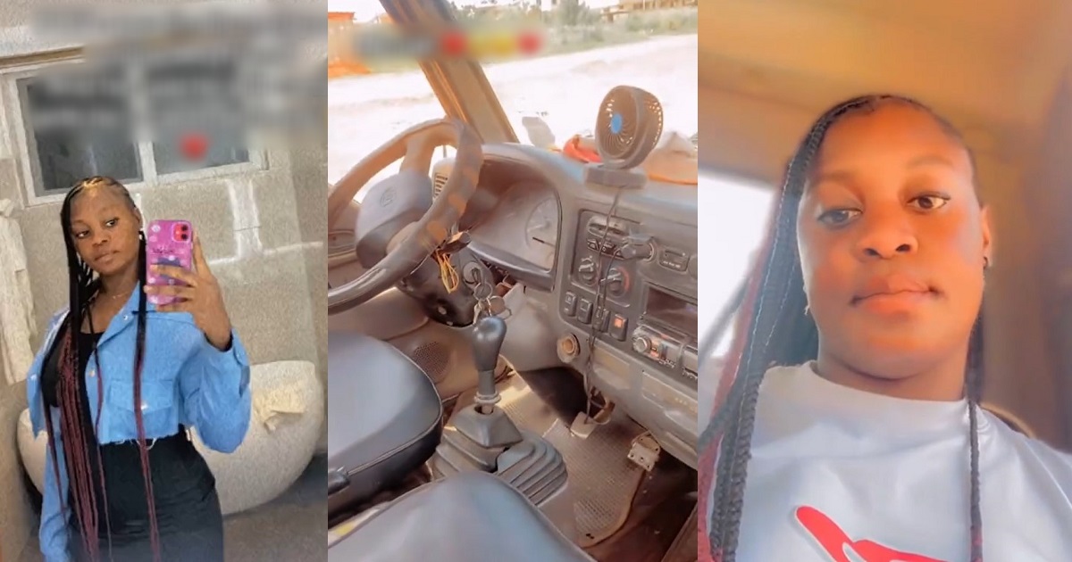“Passenger princess” – Reaction as lady showcases the luxurious car her online boyfriend used to pick her up.