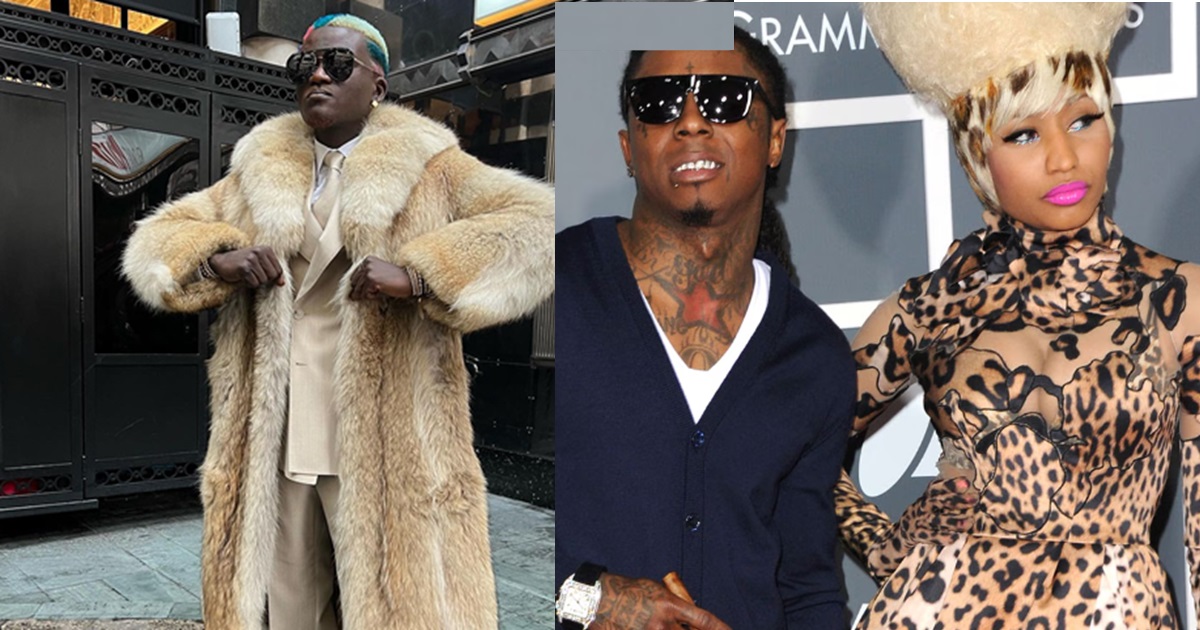 “Werey has finally entered o” – Portable screams as he lands in America for the first time and asks for Nicki Minaj and Lil Wayne’s addresses