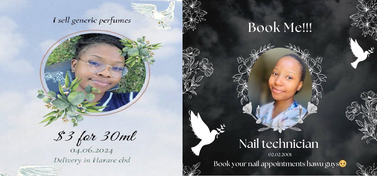 “I almost typed R!P” – See the advert designs of two ladies that got people talking (IMAGES)