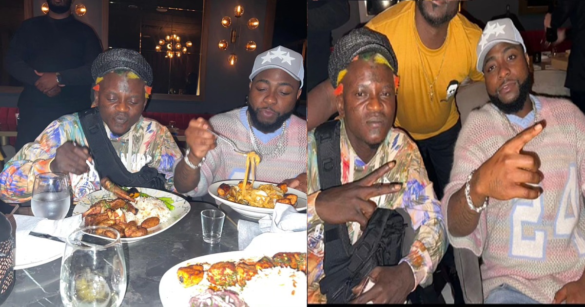 Davido takes Portable out in America, and gifts him brand new designer shoes (VIDEO)