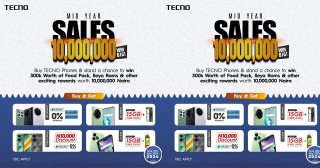 TECNO MID YEAR Sales