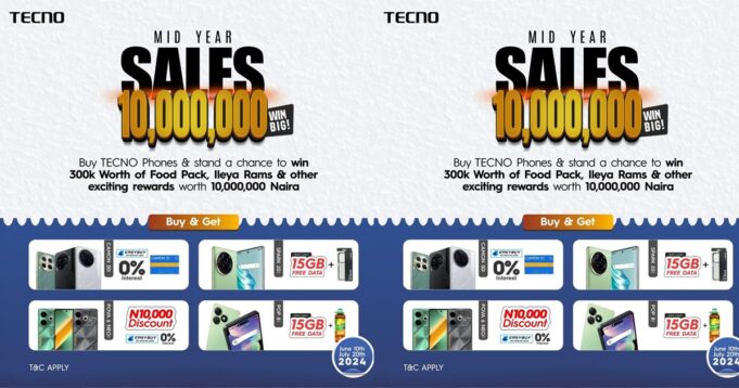 TECNO MID YEAR Sales