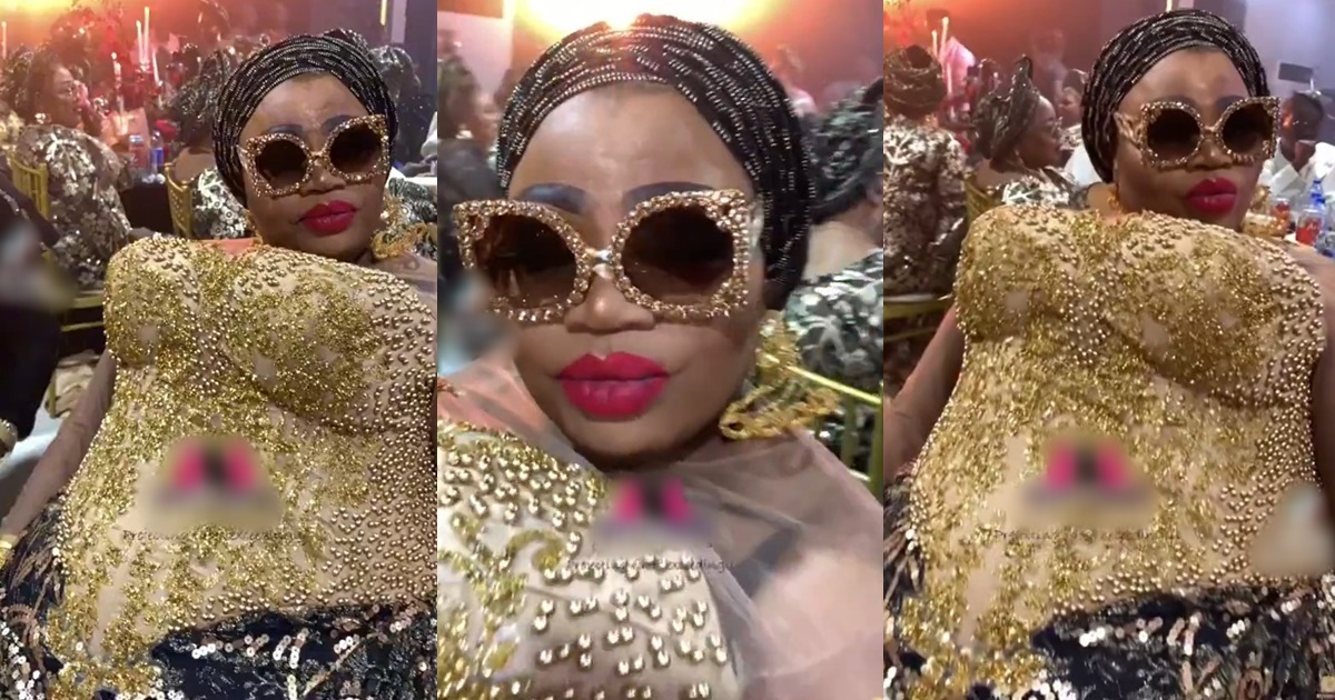 “Breastplate of righteousness” – Reaction as woman rocks a shield-like corset to a party (VIDEO)