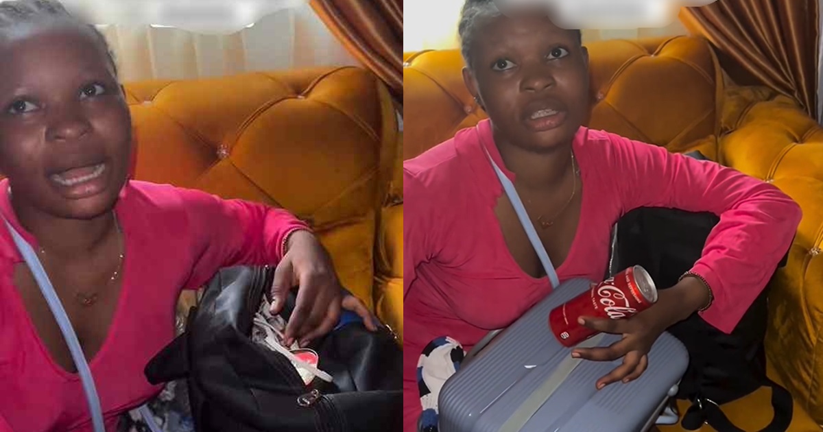 “She came shopping” – Nigerian man proposes bre@k up as girlfriend tried to take all of his foodstuffs after visiting for two days (VIDEO)