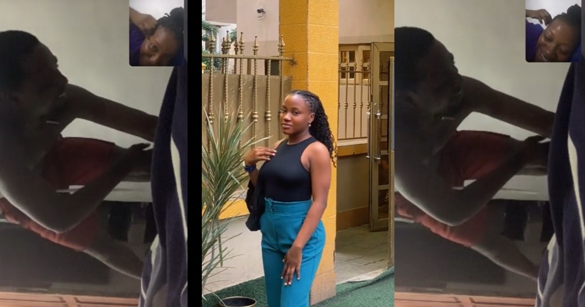 “No try this with 30+ men o” – Tongues wag as lady d!sciplines her man for refusing to call or text for 3 hours