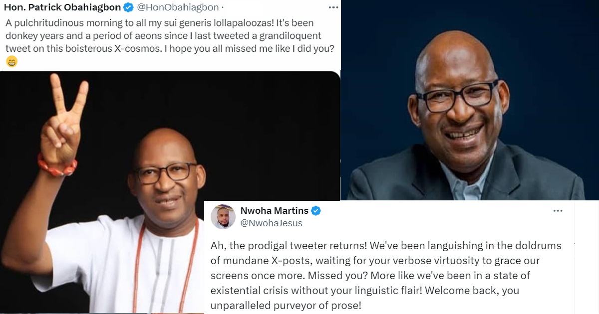 Netizens jubilate as Hon Patrick announces return to social media and teach them ‘Queens’ grammar