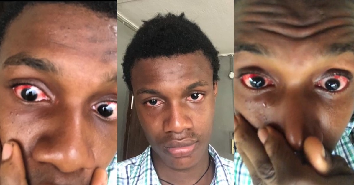 Young man gets pepper-sprayed after requesting a lady’s phone number (WATCH)
